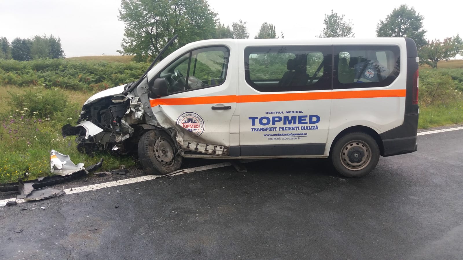 Ambulan A Privat Implicat N Accidentul De Pe Dn Nu Are Avizul Dsp