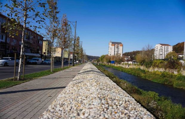 Alee de promenadă la Reșița