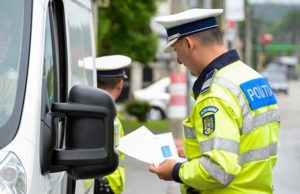 control al polițiștilor în trafic