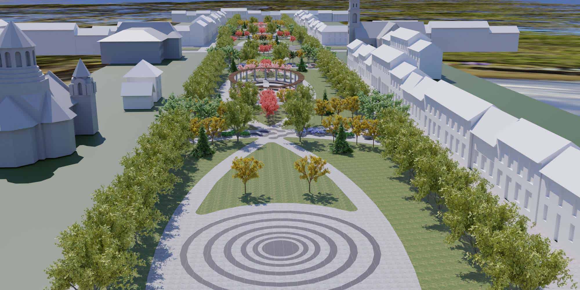 Centrul civic din Jimbolia, reabilitat pe fonduri europene