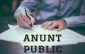 anunt public