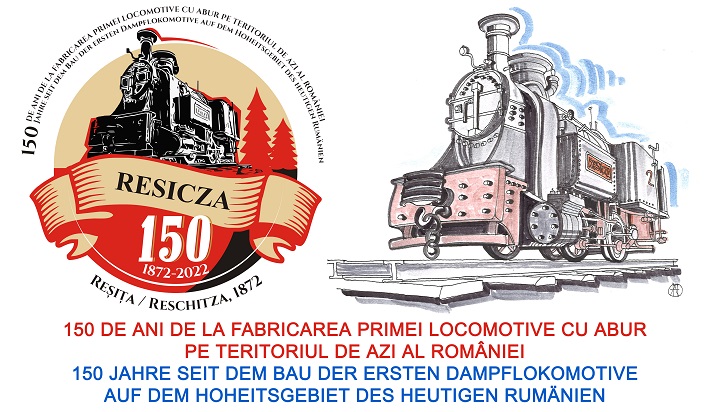 reschitza 150 locomotive 2022.04.29. logo 1