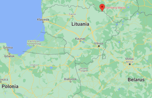 harta lituania