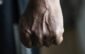 closeup of a black hand in fist