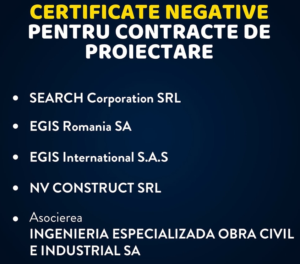 certificate negative