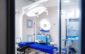 interior of modern hospital with operating room details. empty emergency surgery room with medical equipment