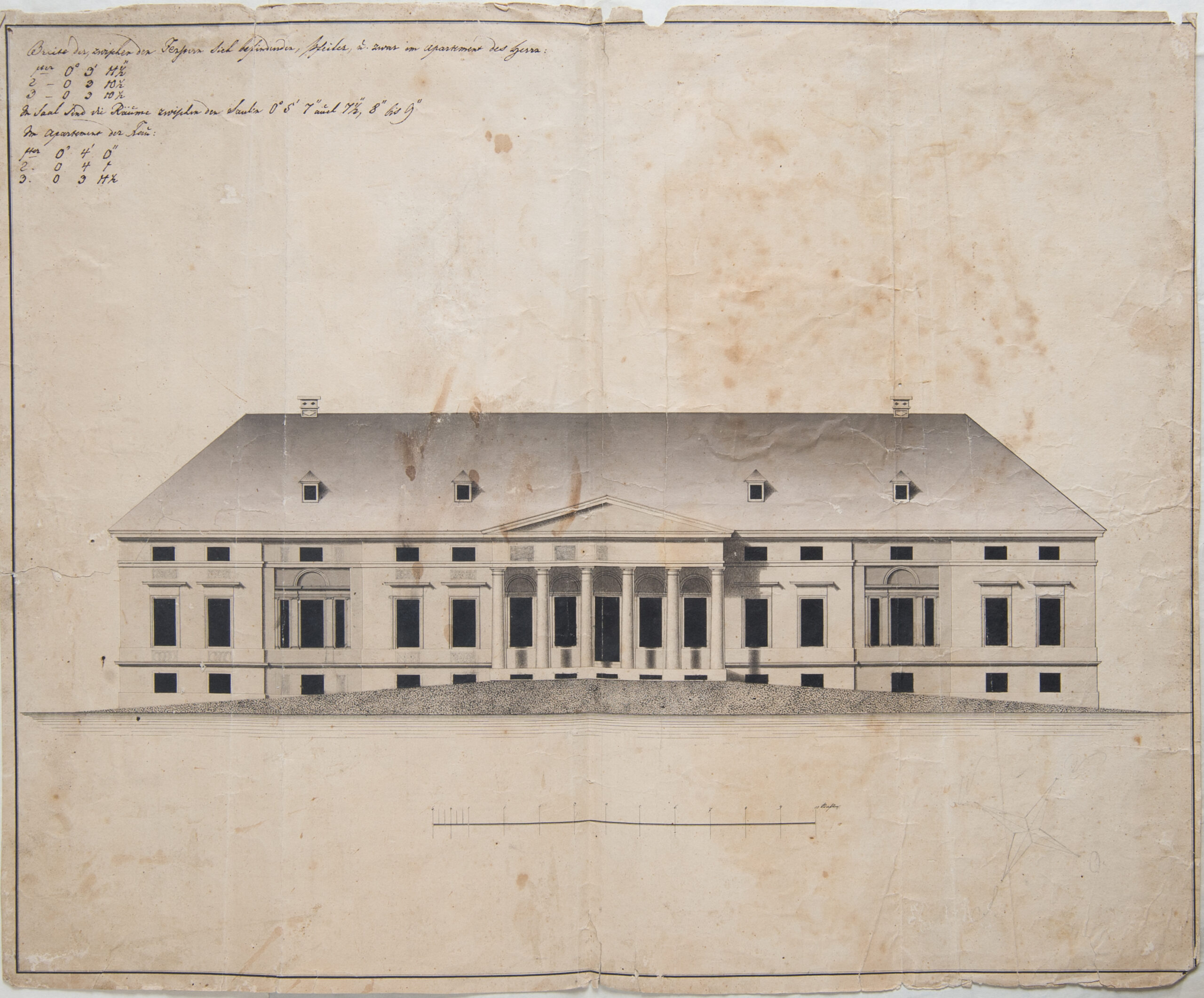 cca. 1810 plansa arhiva