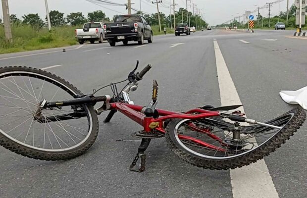 accident bicicleta drum