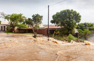 flood in bushmans river in south africa