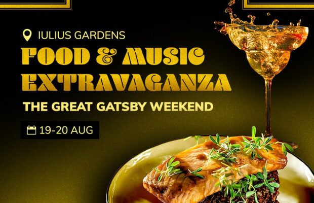 food and music extravaganza great gatsby la iulius town
