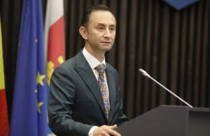 Alin Nica, președintele Consiliului Județean Timiș la plenul festiv de Ziua Județului Timiș 2023