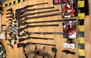 Arsenal de arme descoperit in Timisoara