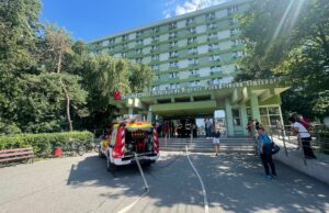 Incendiu la Spitalul Judetean Timisoara