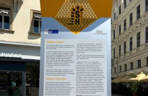 Panou informativ in Timisoara contine informatii istoricei