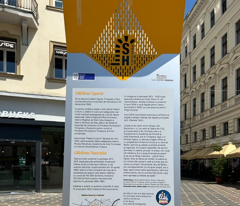 Panouri Informative Panouri informative în cartierele din Timișoara