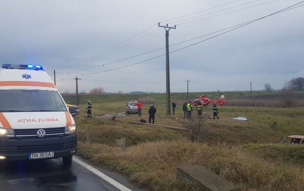 Accident langa Timisoara