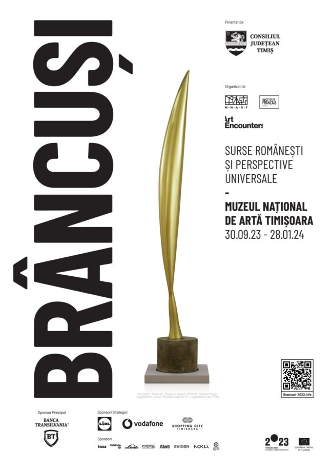 Muzeul de Arta din Timisoara gazduieste, din 30 septembrie 2023 expozitia dedicata sculptorului roman Constantin Brancusi