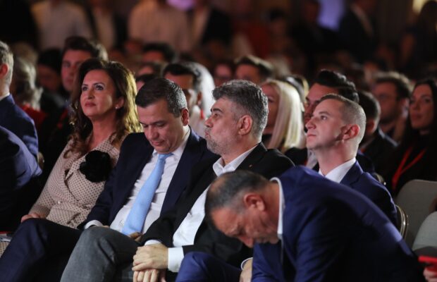 marcel ciolacu, alfred simonis si sorin grindeanu, conferinta alegeri psd timis