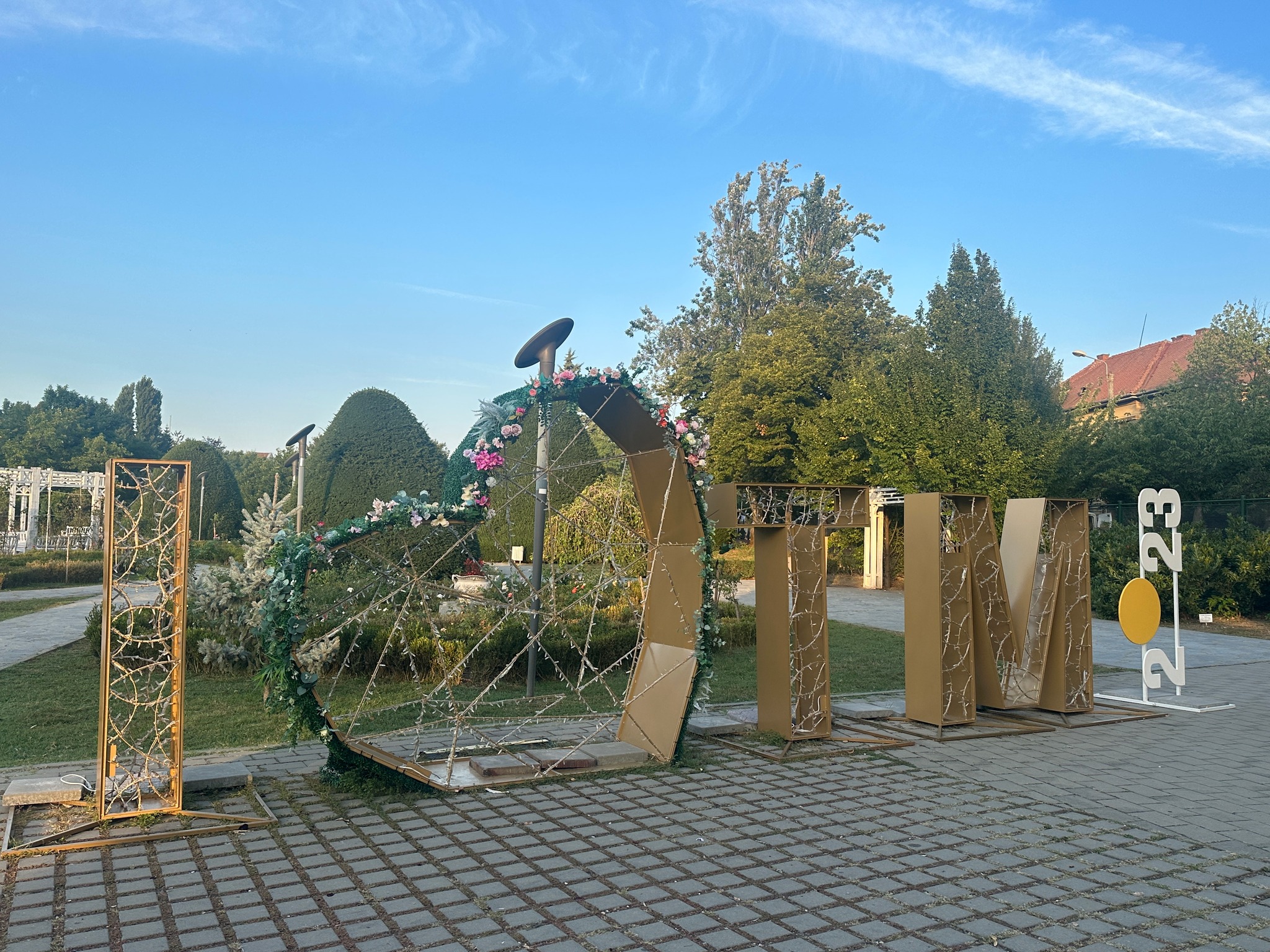 Parcul Rozelor din Timisoara