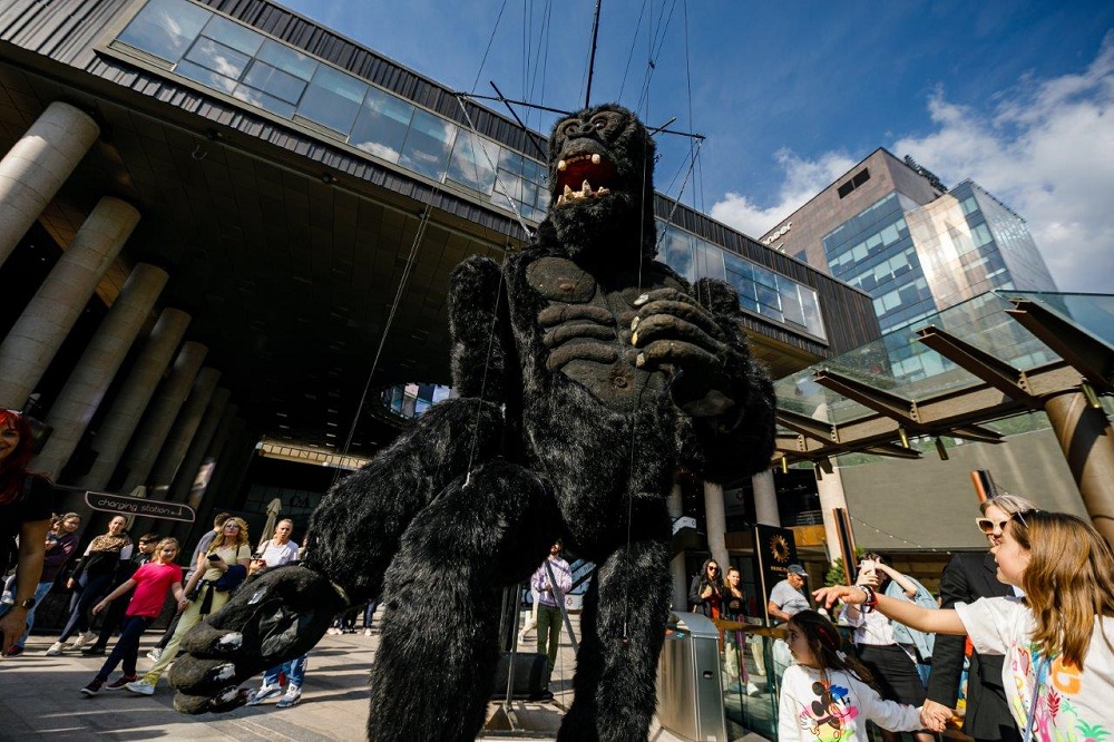 gorila gigant la iulius town check art festival