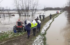 Inundatii Gataia 50 km de Timisoara