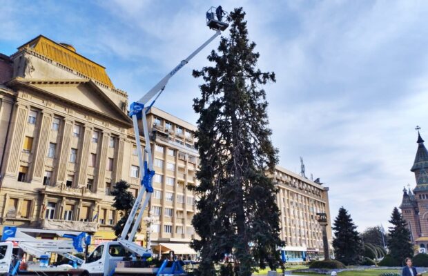 Timisoara pregatiri pentru Craciun