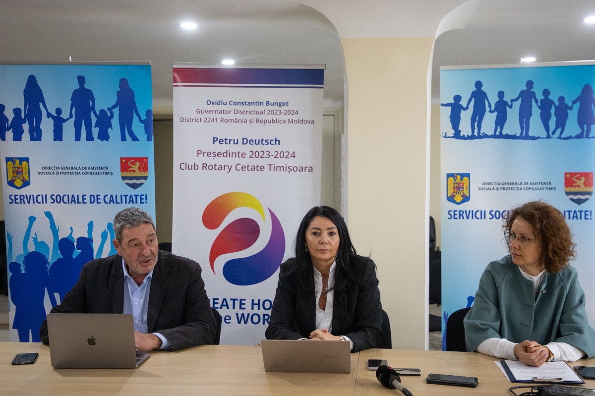Rotary Cetate Timișoara sprijină copiii cu dizabilități psihice