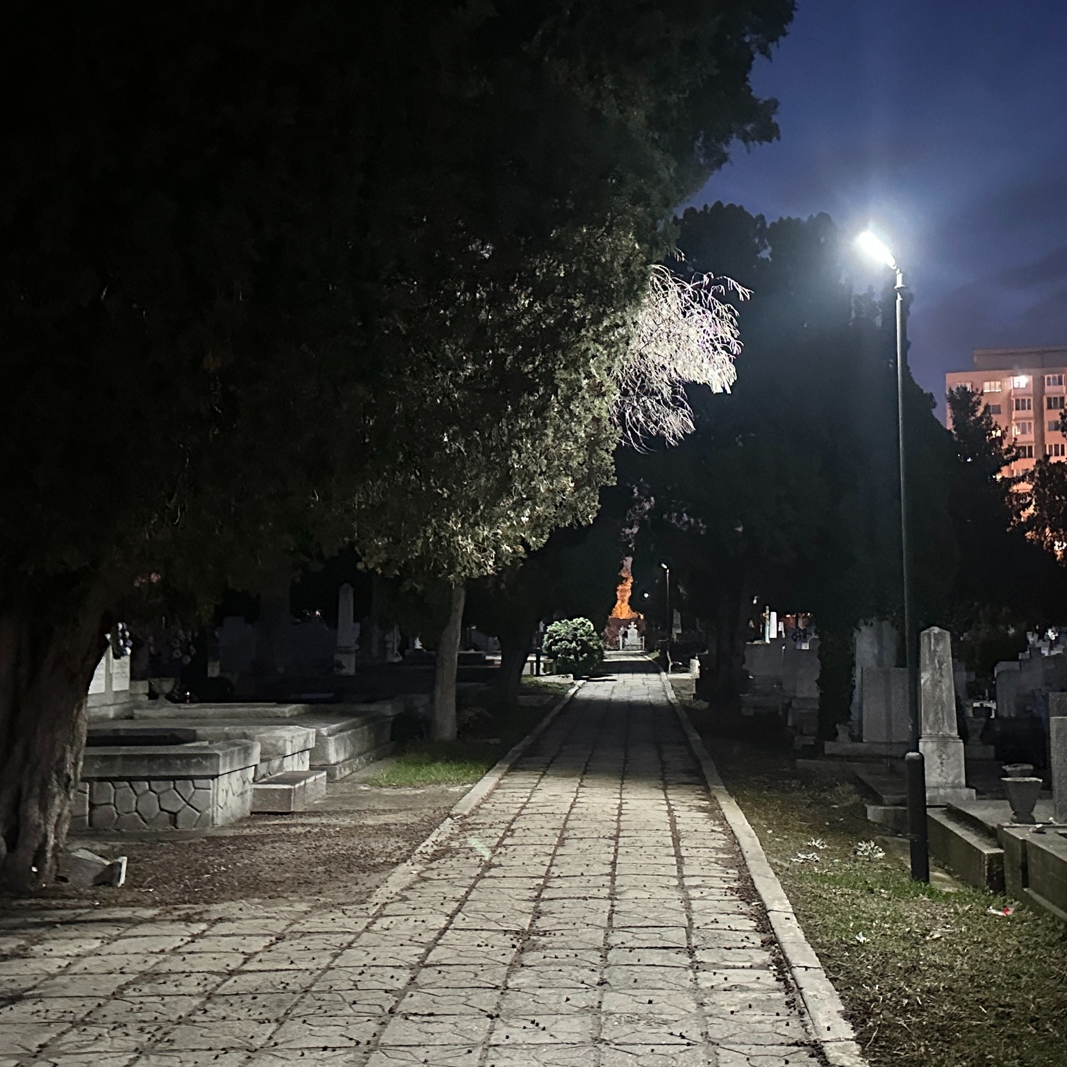 cimitirul din calea sagului iluminat1