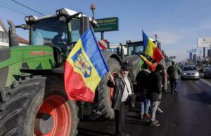 fermierii protest in centrul timisoarei