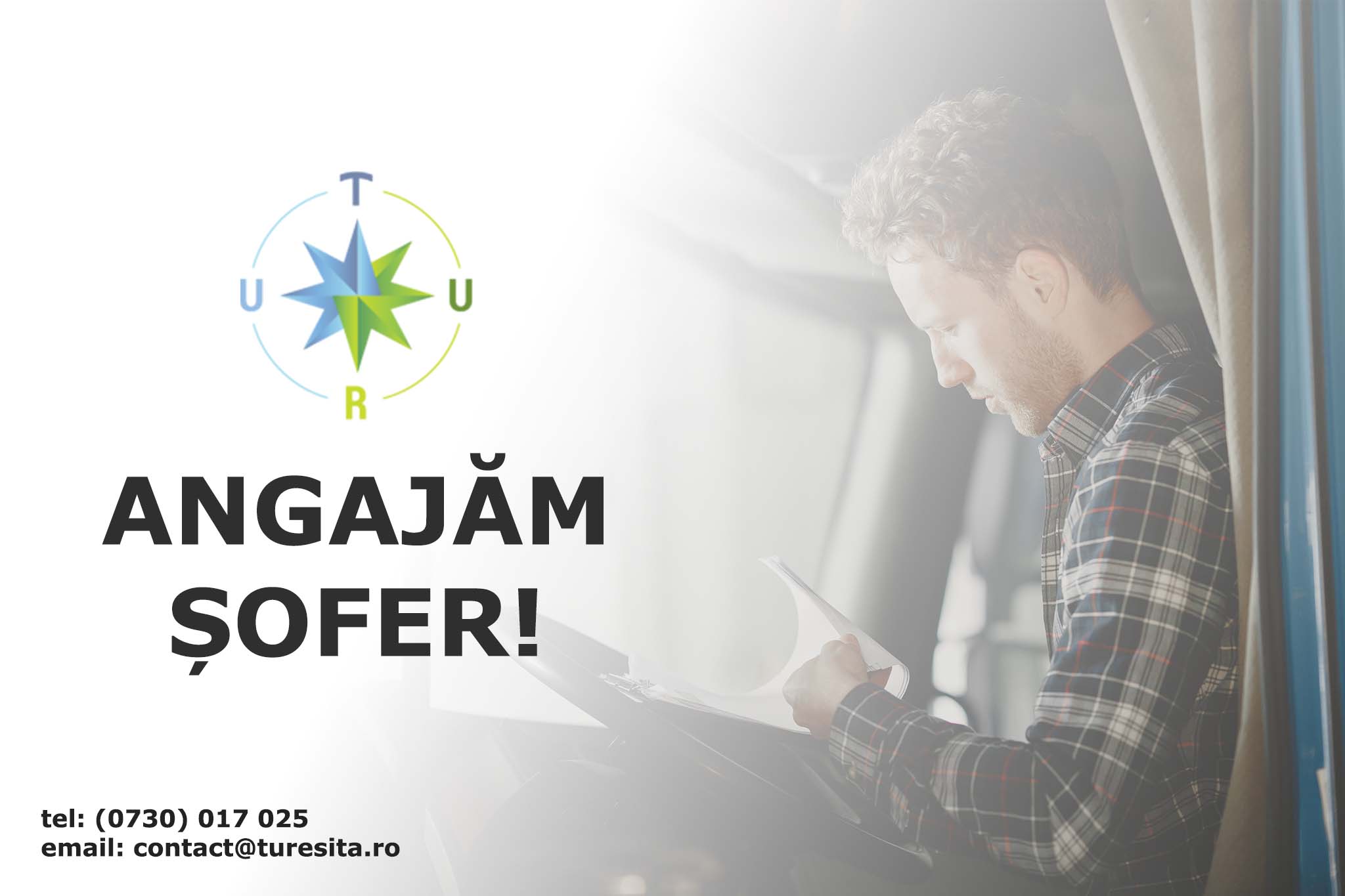 Societatea Transport Urban Reșița S.R.L angajează șofer autobuz Știri