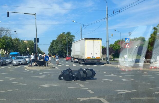 accident motocicleta timisoara