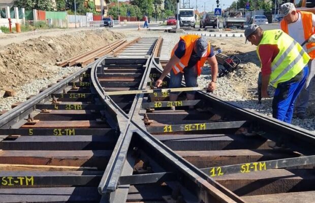 tramvaiul 5 din timisoara revine pe traseu