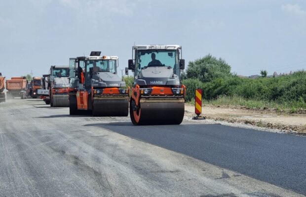 stiri din Timisoara: lucrari pe santier infrastructura timisoar