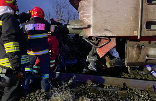 stiri accident tren timisoara