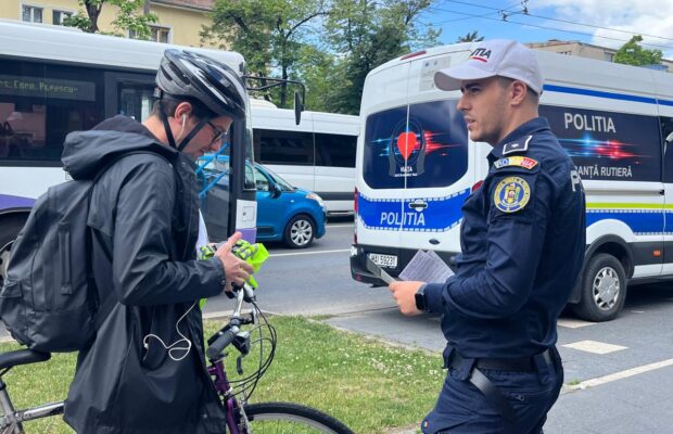 razie biciclisti timisoara