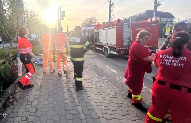 Stiri din Timisoara alerta incendiu spitalul de copii Louis Turcanu