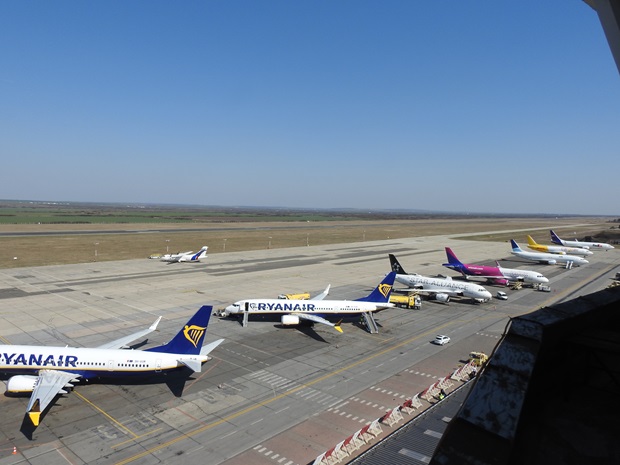 pista aeroportului din Timisoara