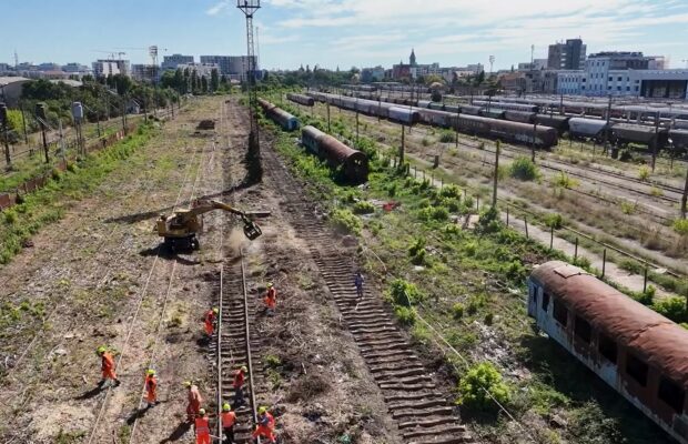 stiri despre modernizarea caii ferate timisoara ronat