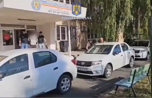 stiri cu hoti de piese auto arestati timisoara