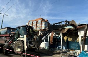 constructii demolate in centrul timisoarei