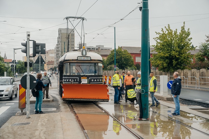 liniile de tramvai de pe bdul vidrighin din timisoara