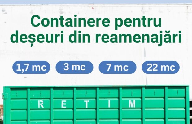 retim containere pentru deseuri