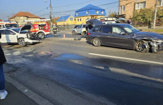 accident timisoara intersectie