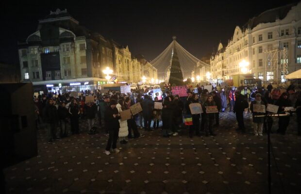 protest pro europa timisoara