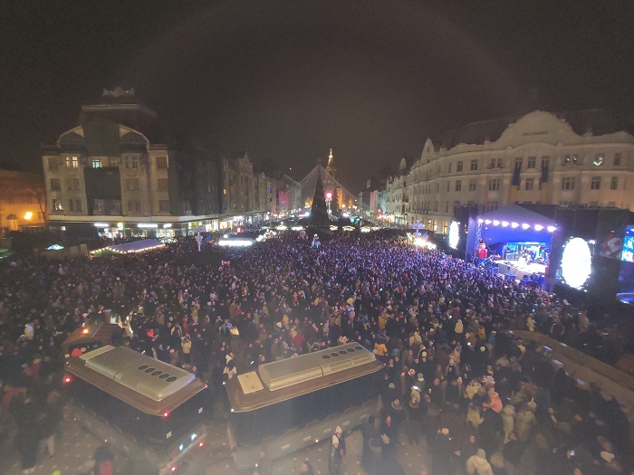 deschiderea targului de craciun din timisoara