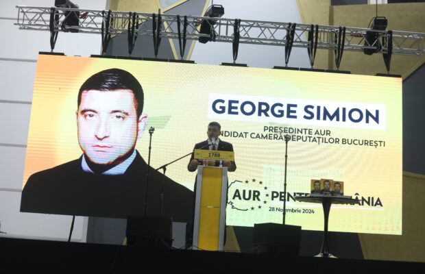 george simion (aur) la timisoara, 28 noiembrie 2024 (2)