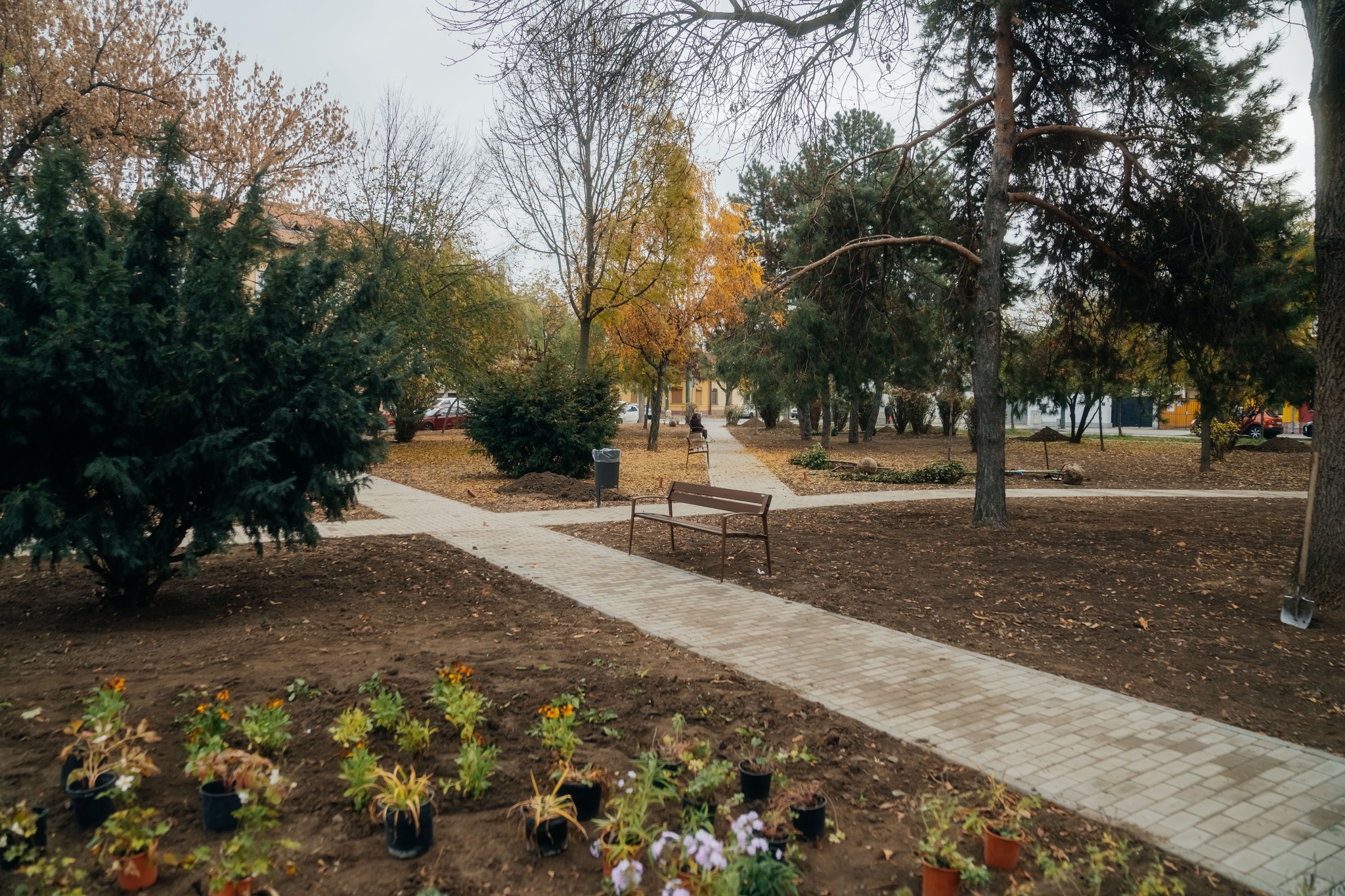 parcul crucii modernizat de primariw