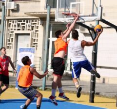 campus sportiv uvt in fostul liceu cfr din timisoara