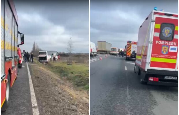 ACCIDENT AUTOCAR TIMISOARA CINCI RANITI