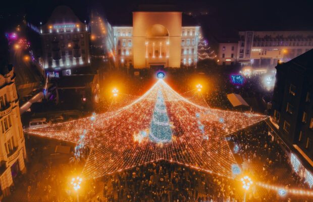 revelion in centrul timisoarei